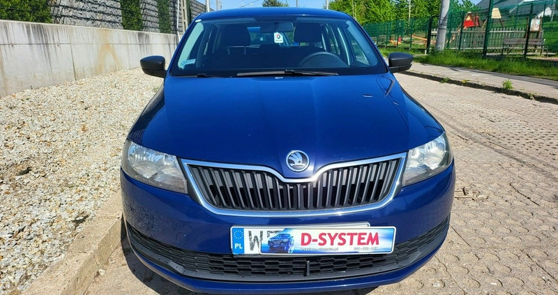 Skoda RAPID cena 27874 przebieg: 170000, rok produkcji 2018 z Olesno małe 79